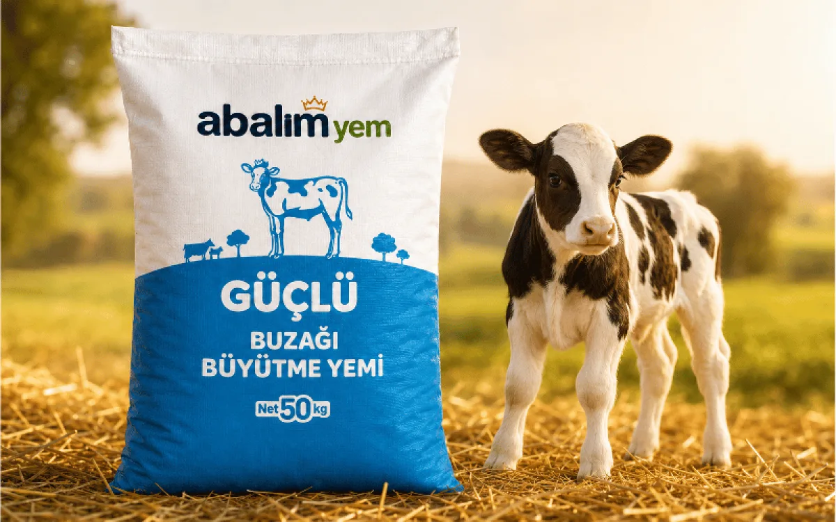 Güçlü Buzağı Büyütme Yemi